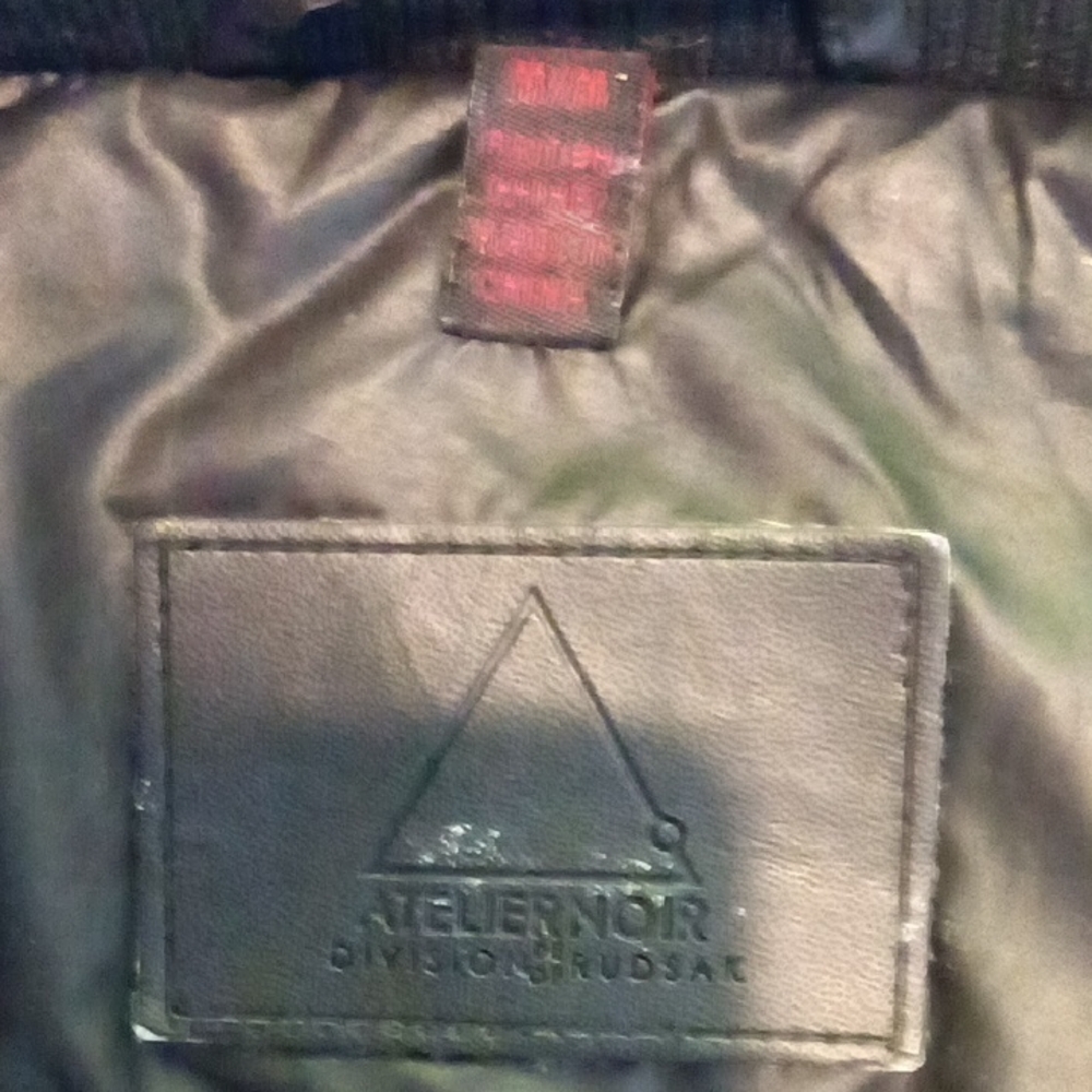 Rudsack Black Bomber Jacket with Durable Design